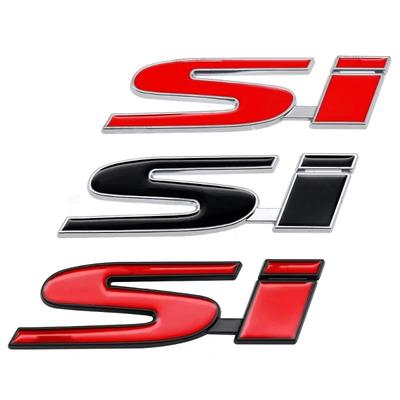 3D Металлические буквы Honda SI Значок на переднюю решетку автомобиля Наклейка на крышку багажника для Civic Accord Inspire - Автоаксессуар BO9 gjzm7