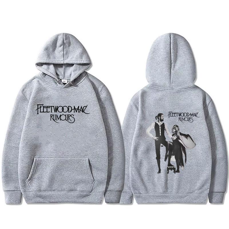 Худи с графикой альбома Fleetwood Mac Rumours, Худи Stevie Nicks, Повседневные флисовые худи