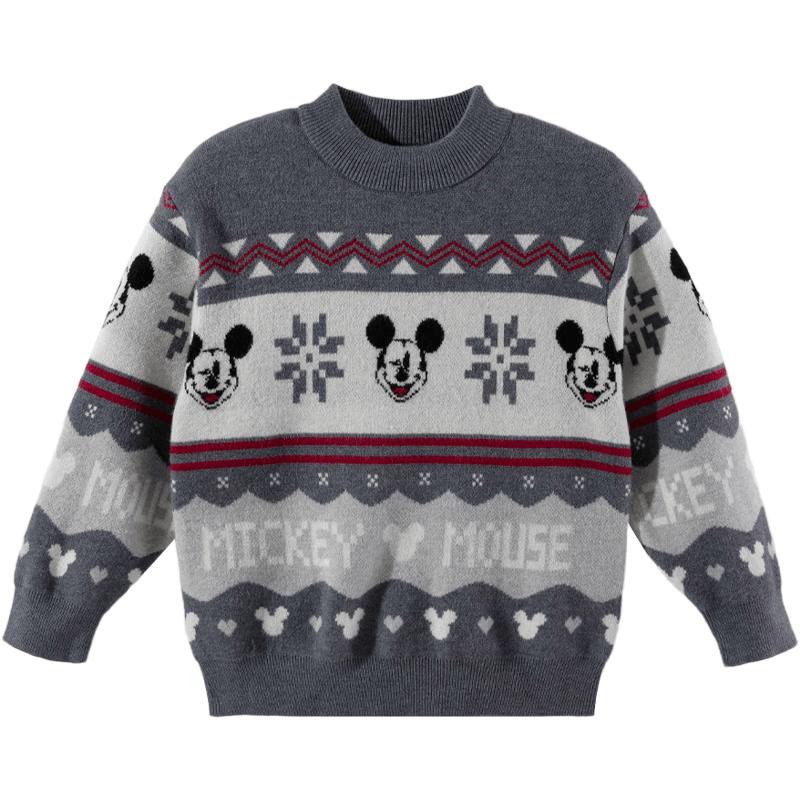 Disney Boys' Mickey Mouse Soft Knitted Sweater
