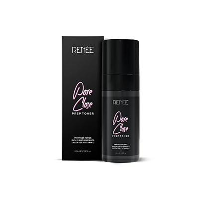 RENEE Pore Close Prep Toner, минимизирует поры, мелкие морщины | Уменьшает покраснения, успокаивает и увлажняет кожу лица, 60 мл