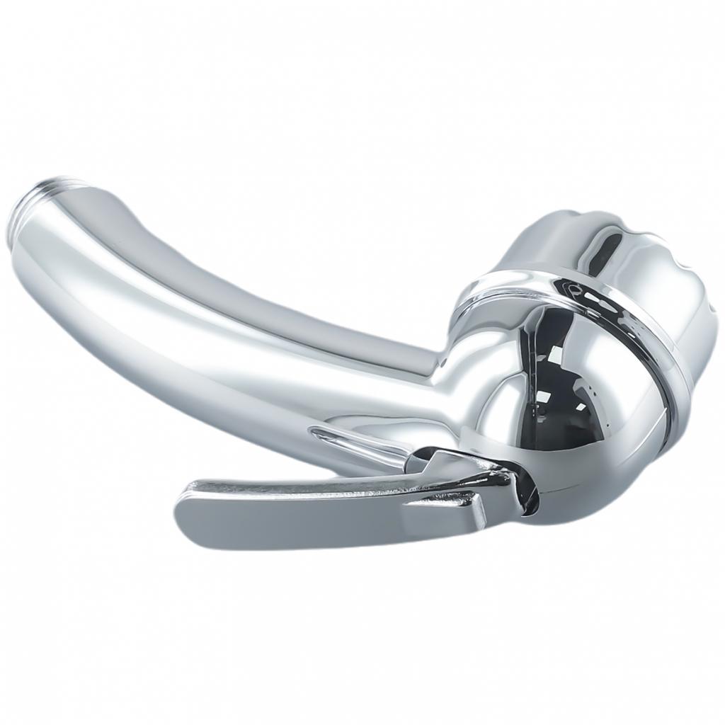 Регулируемая душевая лейка Практичная с кнопкой старт/стоп