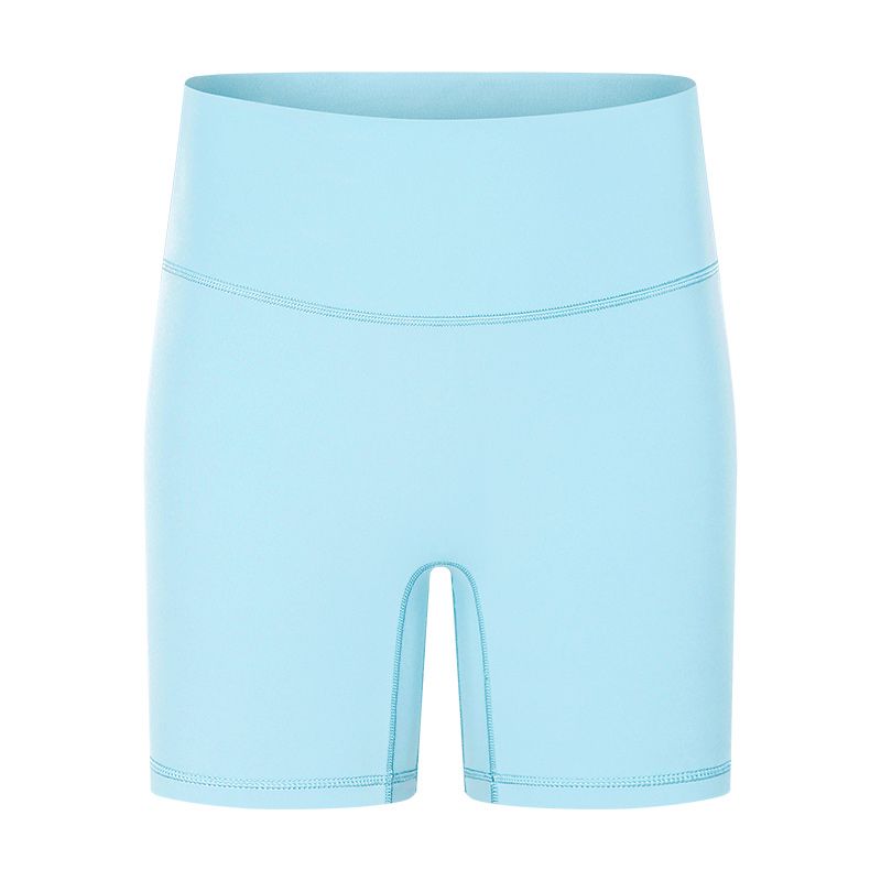 Lulu Seamless Female Summer High Waist Hip Lifting Yoga Shorts