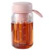 450/600ML Cold Brew Cup with Scale Filter Food Grade Large Capacity Portable Travel Tea Bottle Cold Brew Coffee Maker Jar