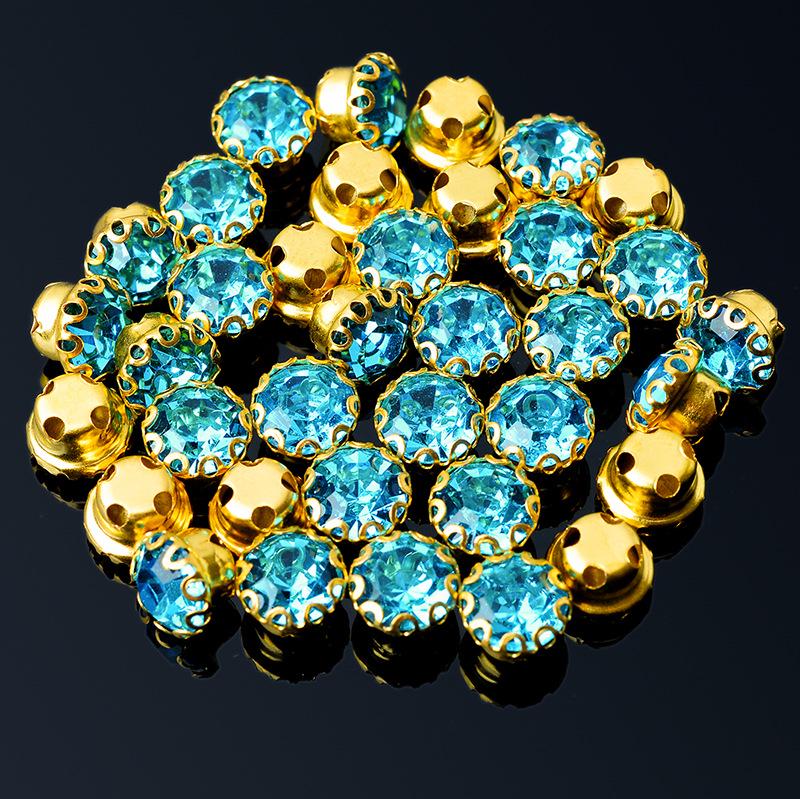 «Красочные хрустальные стеклянные коготь бриллиантовое кружево свадебное платье ювелирные аксессуары своими руками»