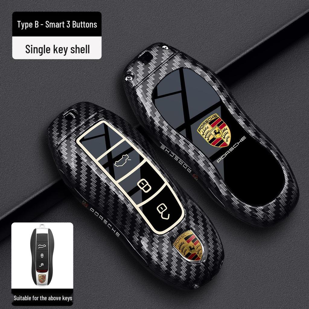 Чехол для ключа Porsche Panamera, Macan, 718, Cayenne, Taycan