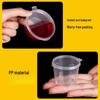 Disposable Round Plastic Sauce Containers with Lids