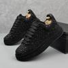Fashion Men Thick Bottom Trend Rhinestones Light Luxury Full Diamond Fashion Korean Version Men Low-top Casual Sneakeas 8