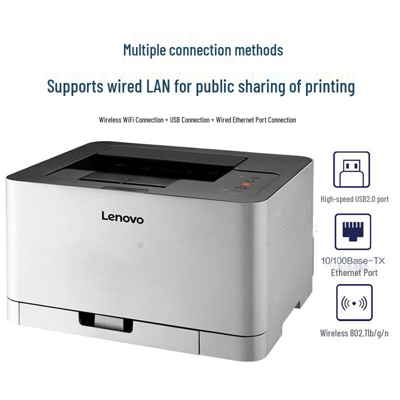 Lenovo CS1831 Цветной лазерный принтер A4 Штепсель CN (адаптер в комплекте)
