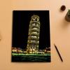Night Scene Scratch Painting City Scenery Building Scratch Painting Small Colorful Painting