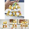 Cute Corgi Dog Plush Hang Bag Cartoon Stuffed Animal Keychain Perfect For Gifts