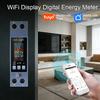 Tuya WiFi Измеритель мощности KWS-303WF DIN-рейка 2P AC Измеритель энергии Управление через приложение 100-290В 40А Вольтметр Амперметр Измеритель энергопотребления