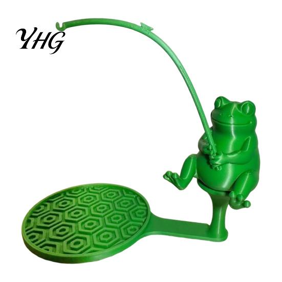 Animal Shaped Coaster Fishing Tea Bag Holder, 3D Printed Heat-Resistant Coaster, Accessory for Hamster Cup and Coffee Mug, Gift Lovers & Enthusiasts