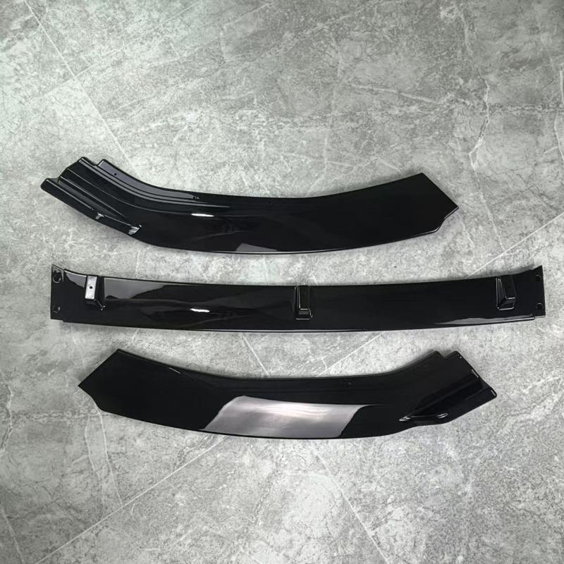 Front Splitter For Seat Leon Cupra / FR MK3.5 2017-2020 Car Ftont Bumper Lip Chin Spoiler Splitter Diffuser Bodykit Tuning