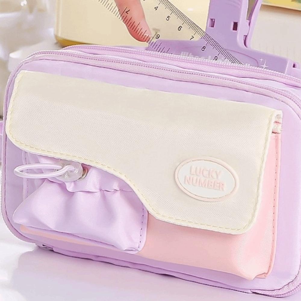Cosmetic Storage Stationery Storage Bag Large Capacity Pen Pencil Case Student