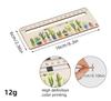 1 Piece Cute Cartoon Wood Straight Ruler Kawaii Tools Stationery Cartoon Drawing Christmas Gift Office School Measuring
