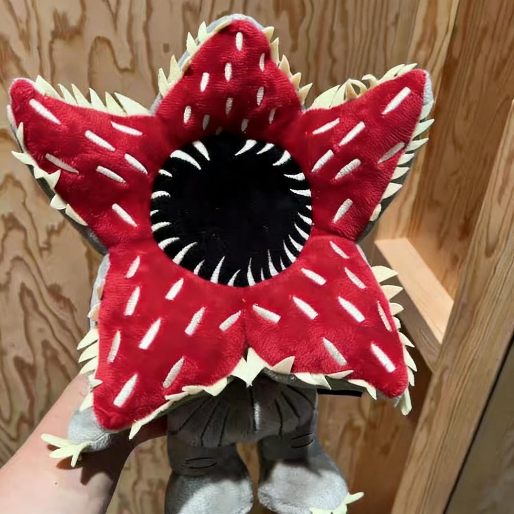 "Devil Eating Human Flower" cartoon game character plush toy, cute little devil stuffed doll, children's gift