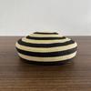 Color Block Straw Top Hat Striped Pattern Sun Hat Brim Hat Dome Cap  Beach Vacation