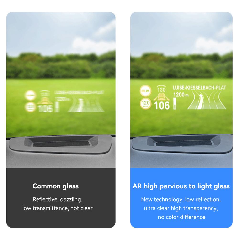 Автомобильный HD закаленное стекло Head Up Display Protector HUD Display Protector Anti Reflection для Toyota Camry 2024 #468646