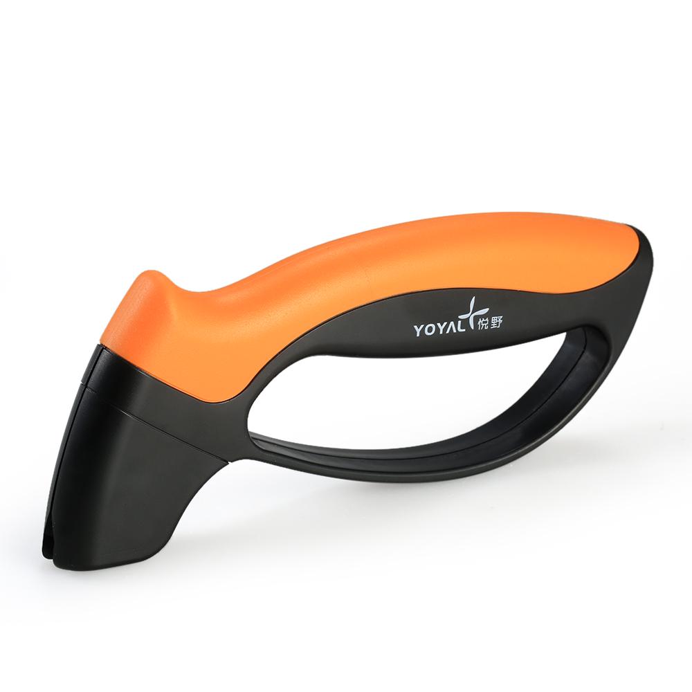 Точилка для ножниц, кухонные принадлежности, точилка для лезвий с защитой пальцев