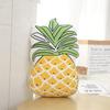 Pineapple Pillow Linen Cotton Fruit Cushion 3D Vivid Fresh Sofa Car Kid Room Decorative Pillows Chair Bedding