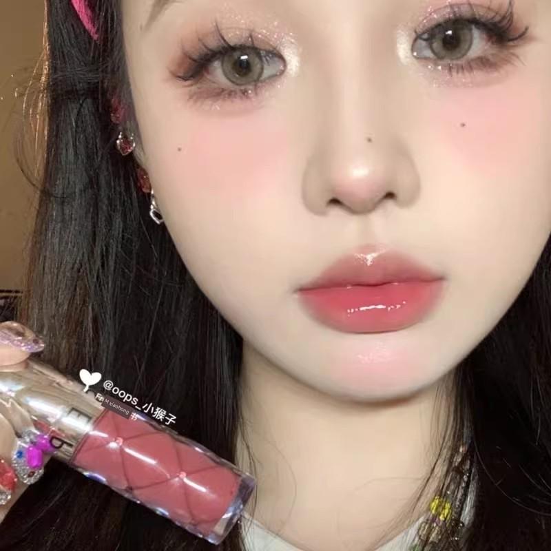 God of Pure Desire! Fengying Honey Lip Glaze Mirror Water Light Cheap Lipstick Female Moisturizing Nude Doodle Glass Lip Gloss