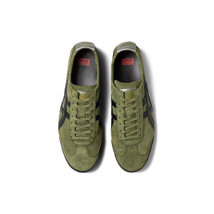 ONITSUKA TIGER Кроссовки мужские Mexico 66 Deluxe Bronze Green Black 1181A507-202