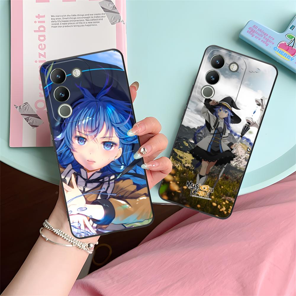 Чехол для мобильного телефона Mushoku Tensei Roxy для VIVO V60 V50 V40 V30 V29 V27 V25 V23 Pro Lite 5G Цветной Печатный Чехол Чехол Красивый