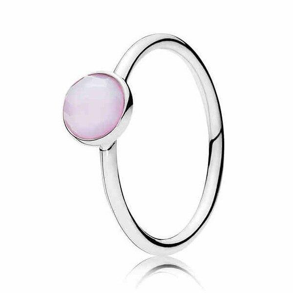 Оригинальное кольцо из стерлингового серебра 925 пробы с каплей месяца и цветным кристаллом для женщин, свадебный подарок на вечеринку, европейская модная бижутерия