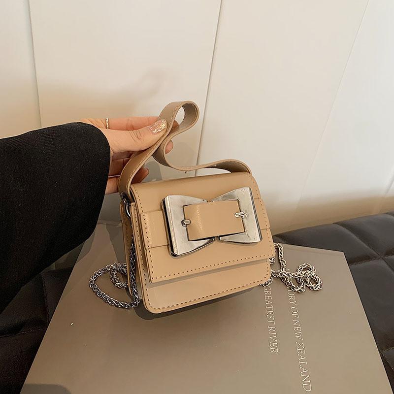Trendy 2024 Pu Mini Handbag For Summer Fashion Street Style Crossbody Bag With Phone Pocket