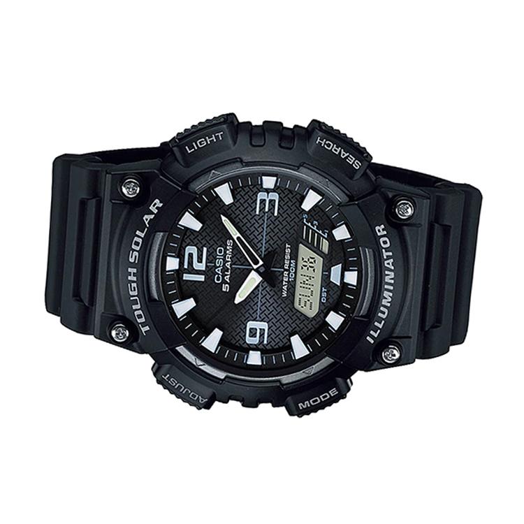 Casio Мужские ЧЕРНЫЕ ЧАСЫ ДЛЯ МОЛОДЕЖИ AQ-S810W-1 AQ-S810W-1
