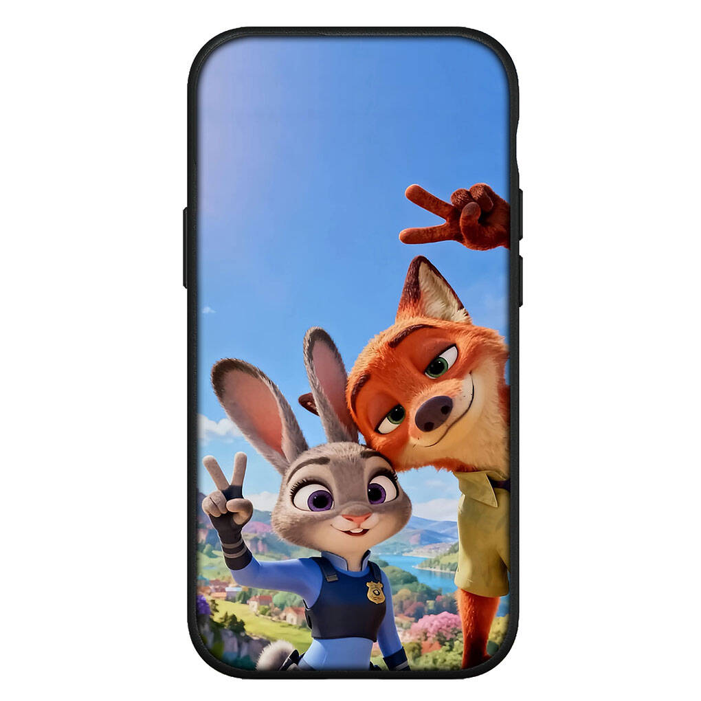 Для Samsung Galaxy S25 S24 S23 S22 Ultra FE Plus A37 A57 A56 A55 A06 A16 A15 A36 A26 A35 A05 A25 A54 A34 Чехол для телефона Ник Гэрис Зверополис 2 Джуди Фильм