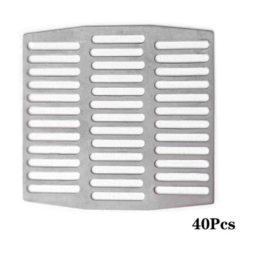 40pcs Steel Weep Hole Covers Adjustable Ventilation Grates Set Weep Hole Vent Covers Simple Installation for Brick Walls