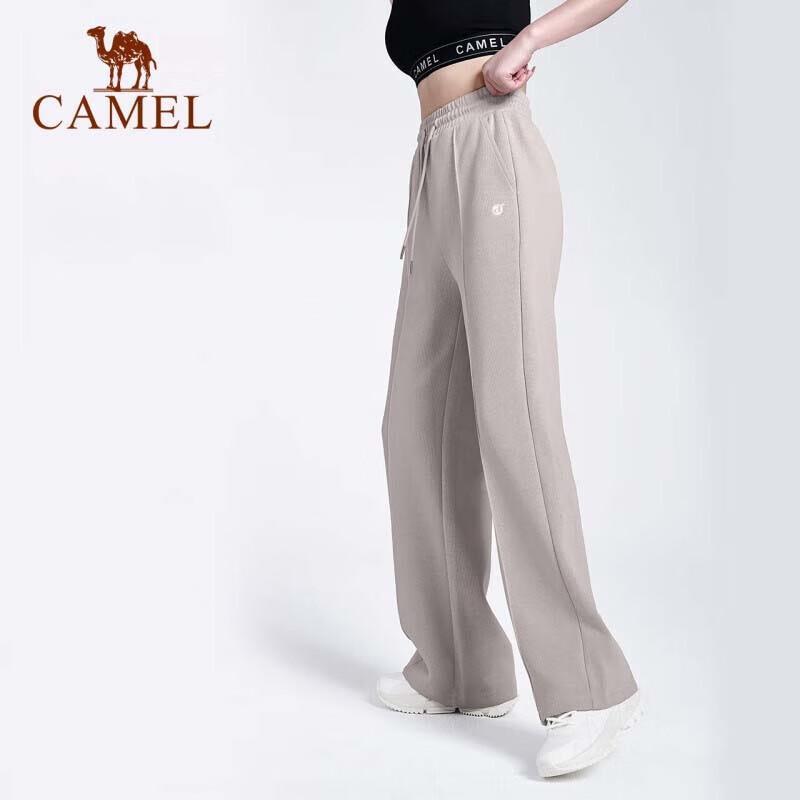 Camel Женские спортивные брюки для йоги с высокой талией и прямым кроем
