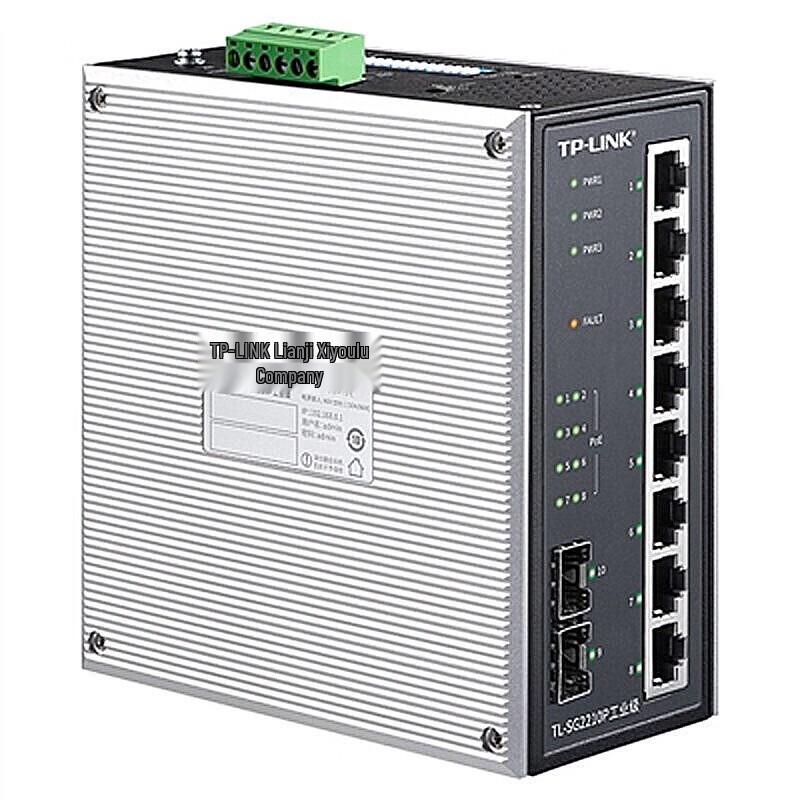 TP-LINK TL-SG2210P 8-Port Gigabit PoE+ Managed Switch, 120W