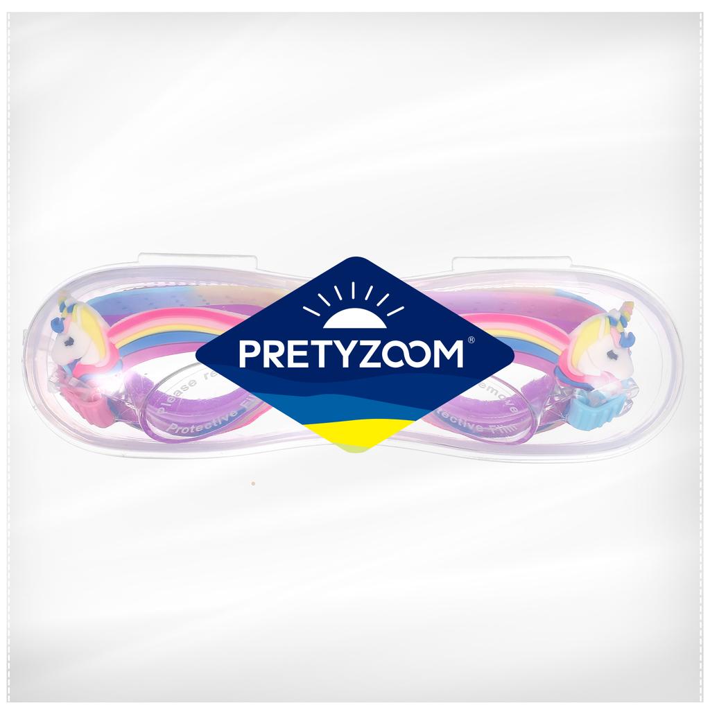 Детские очки для плавания с защитой от запотевания, детские очки для плавания, очки с мультяшным единорогом для малышей, детские очки для плавания