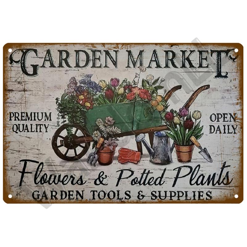 Ретро Декор, металлический знак лаванды, жестяной постер, металлические винтажные вывески с подсолнухом, жестяная вывеска с цветком, ромашка, настенный декор для дома и сада, подарок