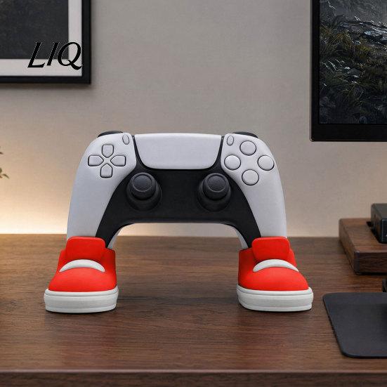 Прочный держатель для контроллера 2 шт., Игровые подставки, Антискользящий органайзер, экономящий место, Поверхность гладкая, Стойка стабильная, Высокая грузоподъемность, для беспроводных
