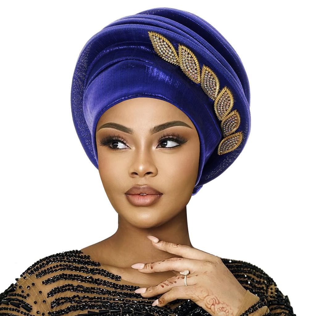 Шляпы-береты, тюрбаны, головные уборы для женщин, африканские женские головные платки, женские береты, тюрбаны, головной убор из Нигерии, для свадебной вечеринки, геле