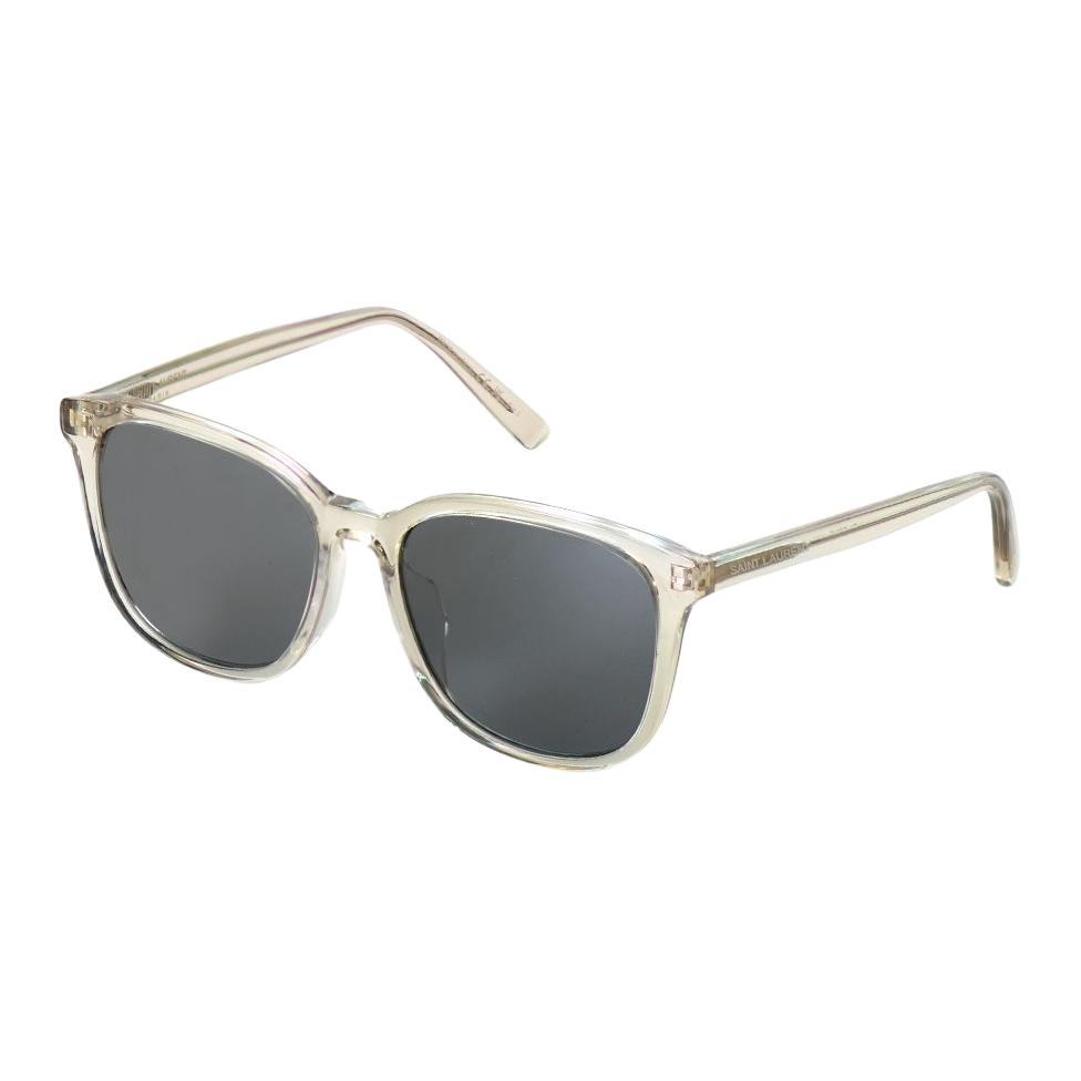 Saint Laurent Круглые солнцезащитные очки Унисекс-очки Черные SL-673/F