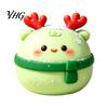 Christmas Daifuku Decorations Stress Relief Toy, Slow Rebound Steamed Bun Squeeze Crunchy Ball Sensory Holiday Party Favors for Kids Adults Reliever