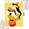 Disney Diamond Art Painting Kit – Chip n Dale Sparkling Craft, Home Wall Decor, Handmade Gift