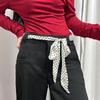 Длинный женский шарф с точечным узором 200 см, модный женский пояс, узкие головные платки для леди, шелковый шарф, галстук, ленты для сумки, шейный платок