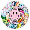 50Pc Skateboard Stickers Smiley Collection Stickers Skateboard Extreme Sports Stickers Trolley Case Guitar Mug Notebook Trend Stickers