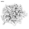 100pcs GB867 M4 Flat Head Aluminum Rivets Flat Head Solid Rivet (M4 * 10)