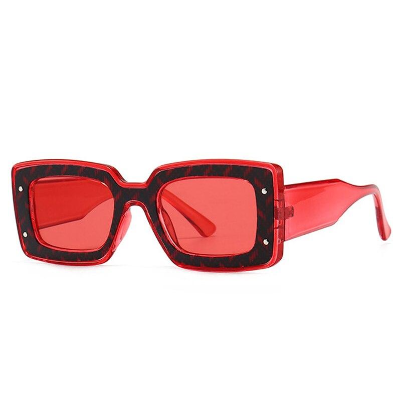 SO & EI ретро квадратные женские роскошные солнцезащитные очки брендовые дизайнерские модные двойные цветные оттенки UV400 мужские винтажные солнцезащитные очки с заклепками