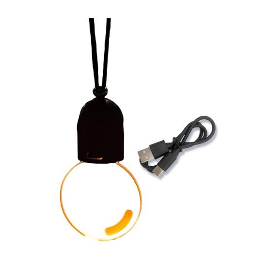 Bulb Car Charm Creative Car Hanging Light with Motion Sensor Rechargeable