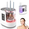 Electric Makeup Brush Cleaner, Automatic 3 In-1 Makeup Brush Dryer & Washer & Holder Combined, Portable Cosmetic Brush Cleaner Dryer Tool for All Size