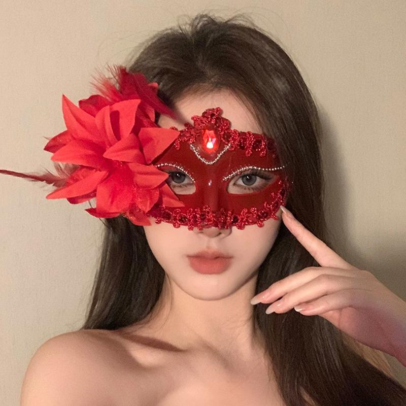 Маска на Хэллоуин Маска на пол-лица, Драконий Бог, Свирепый Тигр, Ночная Вилка, Человек-Тенгу, Волк, Маска для выступлений, Черепа, Маски