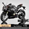 1:12 Игрушечный мотоцикл из сплава Kawasaki Ducati со звуком, светом и скользящим движением