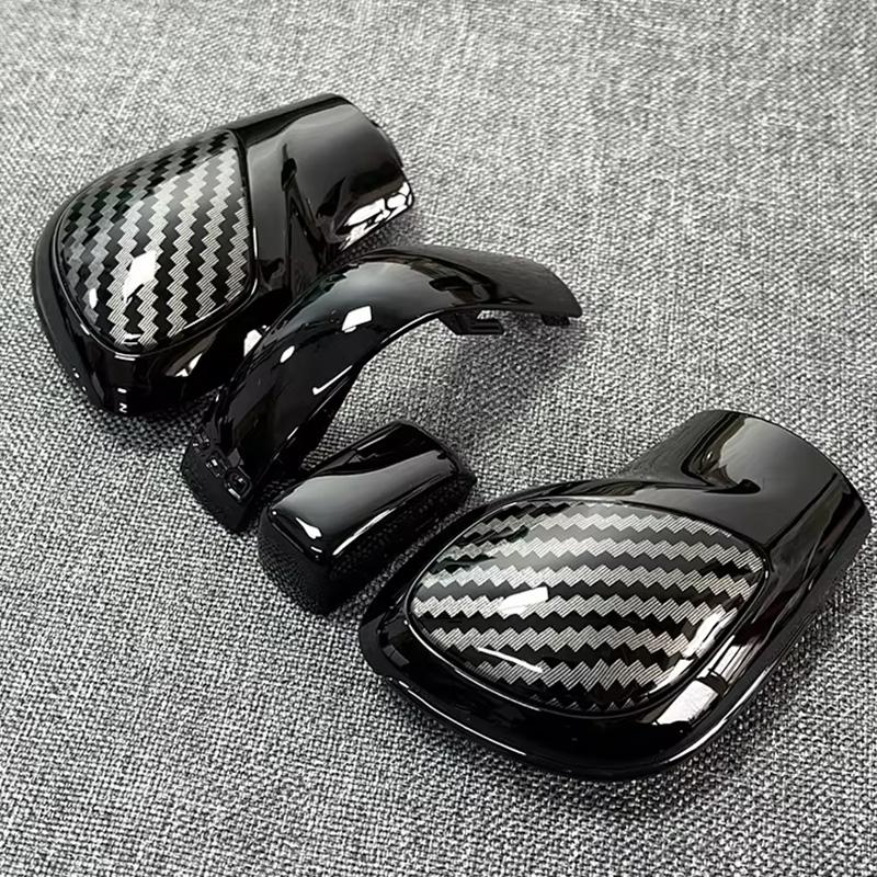 4PCS For VW Golf 6 7 R GTI Passat B7 B8 CC R20 Jetta MK6 GLI Chrome Matt With Leather Shift Knob Gear Side Cover DSG Emblem